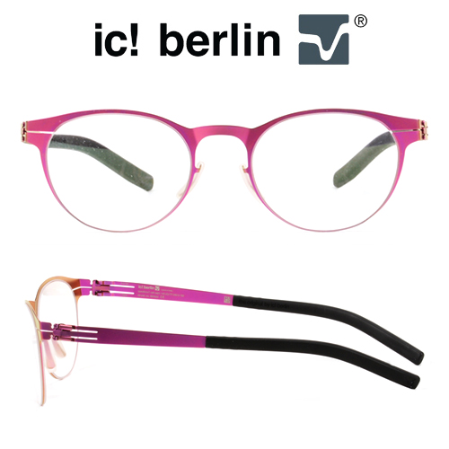 [아이씨베를린] IC BERLIN 백제 BAEKJE ELECTRIC MAGENTA 독일 명품 고급안경테 핑크