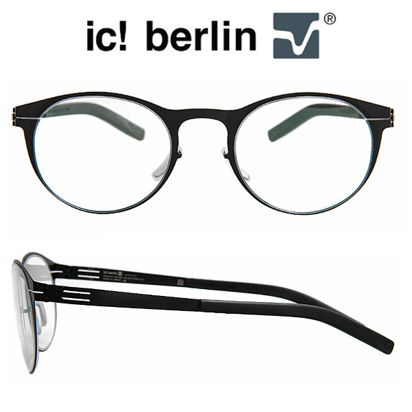 [아이씨베를린] IC BERLIN 옥터버 OCTOBER BLACK 독일 명품 남자안경테