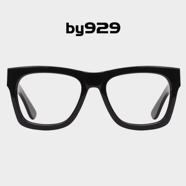 [행사] 바이929안경 페소 PESO BLACK 사각 패션 뿔테 블랙