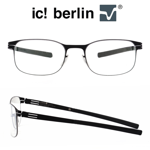 [아이씨베를린] IC BERLIN S1 YORCKSTRABE BLACK 독일 명품 남자안경테
